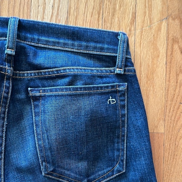 Rag & Bone sz 28 Standard Issue Fit 2 Slim Leg button fly super flattering VGUC - Picture 5 of 7